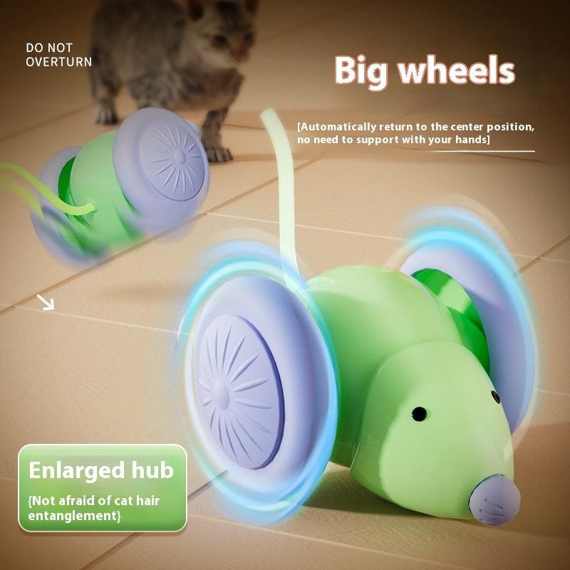 Pet Toys Interactive Cat Toy Electric Mouse Car - Automatic Teaser
